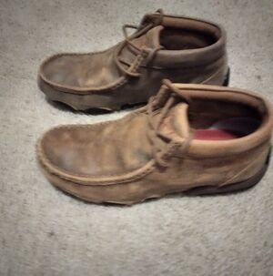 Twisted X Brown Leather Shoes